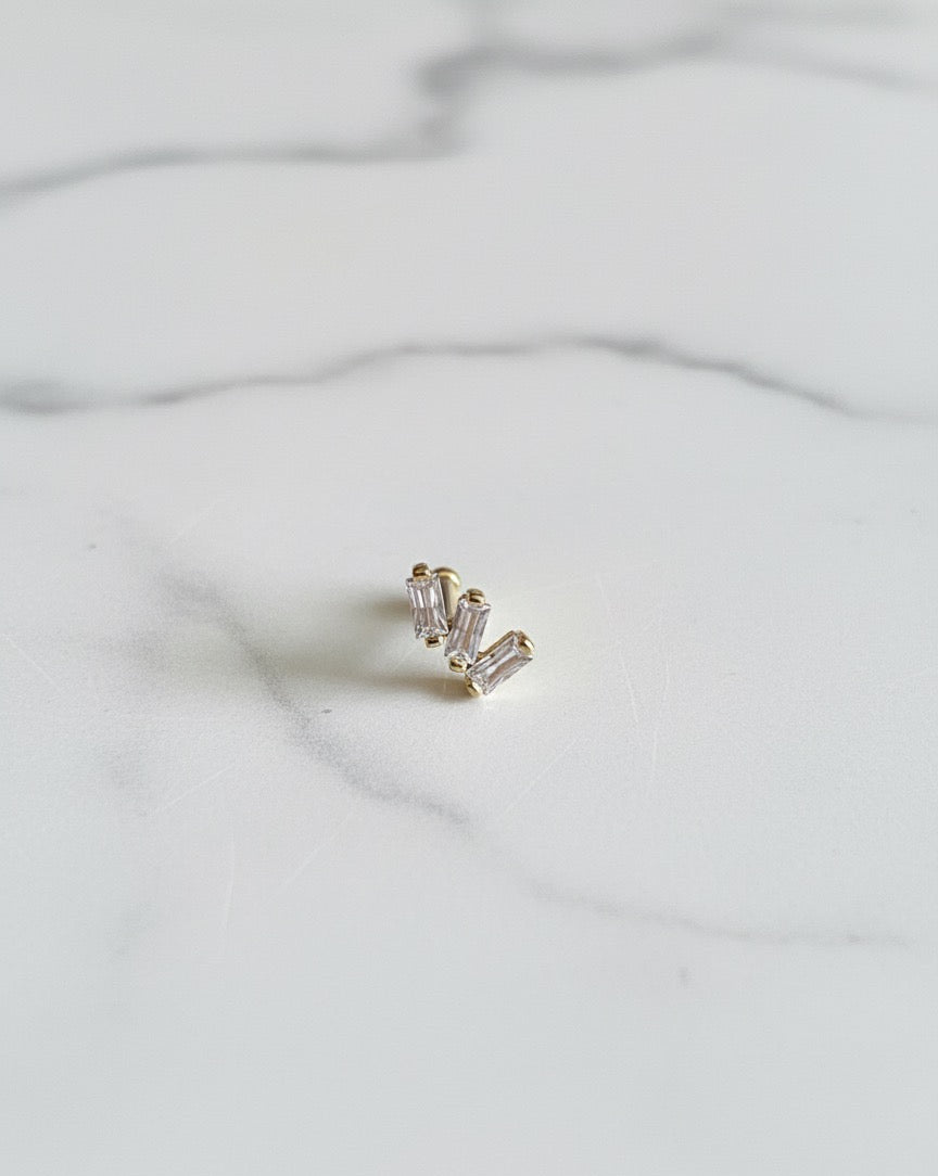 Crown labret 1.2mm/8mm (Limited edition)