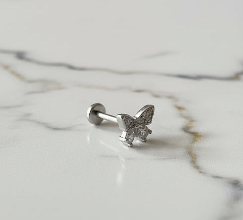 Fjäril labret 1.2mm/8mm (Limited edition)