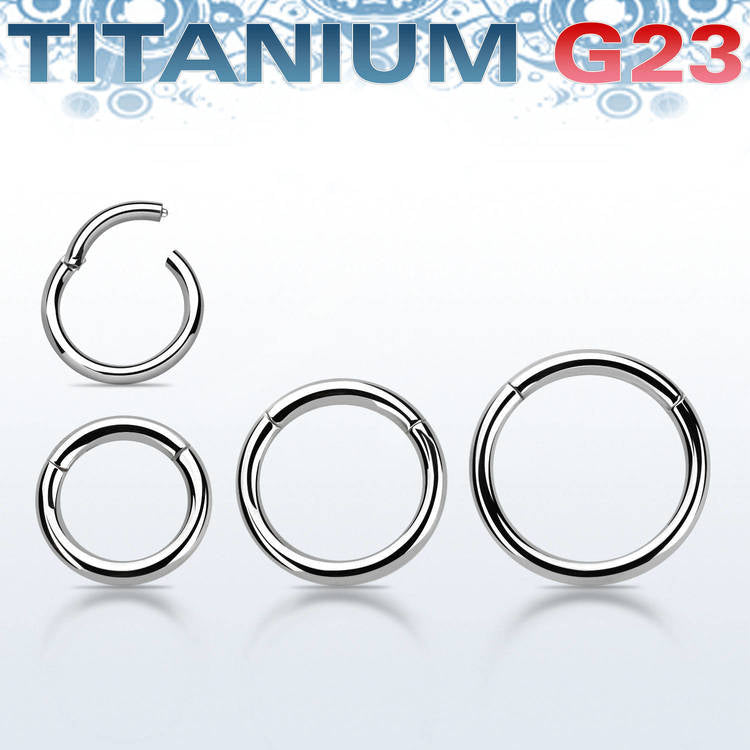 Clicker ring i titan 1,6mm
