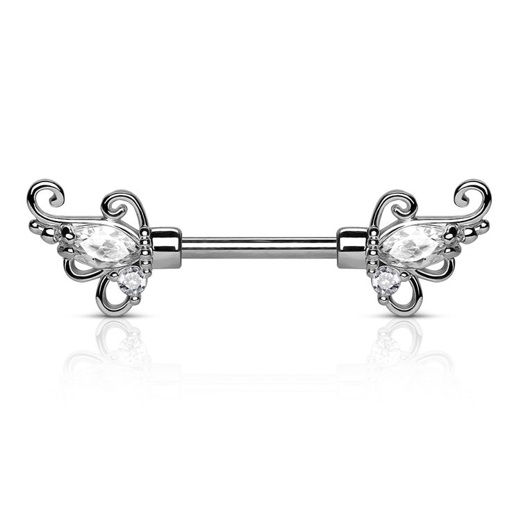 Industrial Barbell i Kirurgiskt Stål – 1,6 × 38 mm