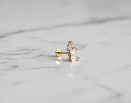 Crown labret 1.2mm/8mm (Limited edition)