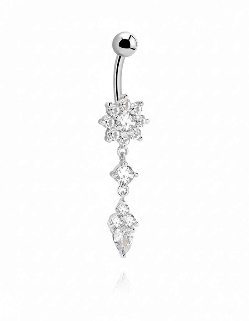 Kirurgiskt stål 1.6mm med blomma