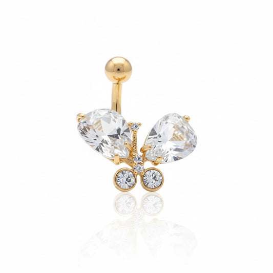 Navelpiercing- fjäril